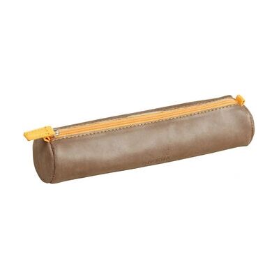 Rhodia Leatherette Round Pencil Case - Pencil Case Rhodia Leatherette Round Pencil Case - Pencil Case