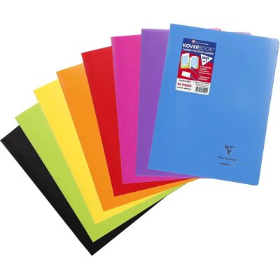 Clairefontaine Koverbook Anteckningsbok 96 Sidor Seyès - A4 - Blå Clairefontaine Koverbook Anteckningsbok 96 Sidor Seyès - A4 - Blå