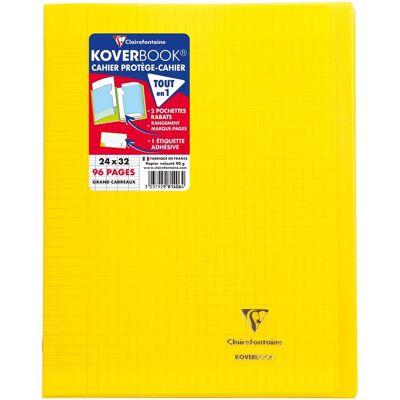 Clairefontaine Modèle - Jaune - 96 pages - Non spécifié - Publicité Clairefontaine Modèle - Jaune - 96 pages - Non spécifié - Publicité