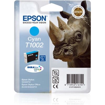 Cartucho de tinta ciano Epson T1002 - cartucho de tinta Cartucho de tinta ciano Epson T1002 - cartucho de tinta