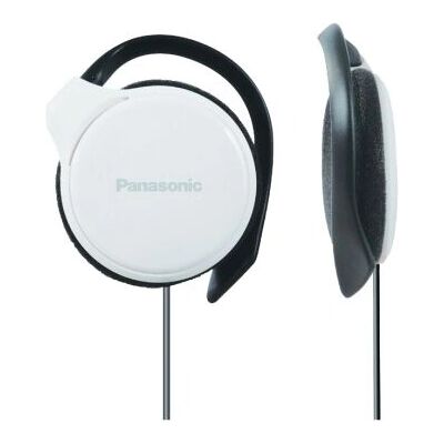 Cuffie bianche Panasonic RPHS46EW con clip per orecchio - Headphones Cuffie bianche Panasonic RPHS46EW con clip per orecchio - Headphones