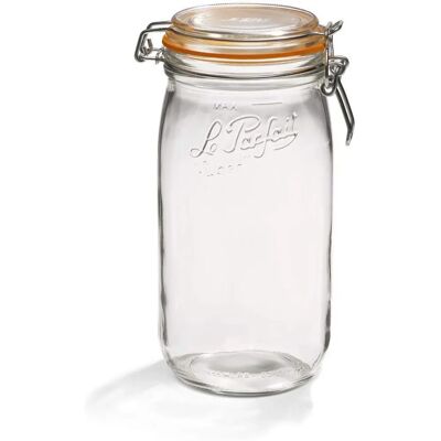 Le Parfait Barattoli in Vetro 1,5L - Confezione da 6 Le Parfait Barattoli in Vetro 1,5L - Confezione da 6
