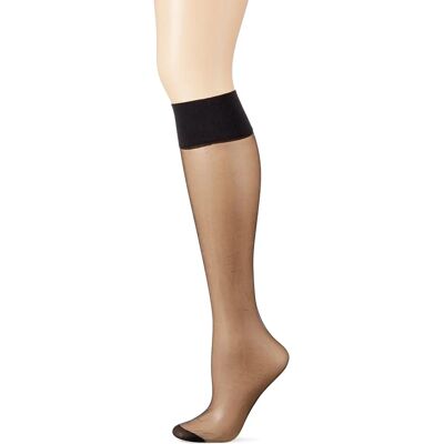 DIM Schwarze transparente Strumpfhosen - 2er Pack - Damen 35/41 DIM Schwarze transparente Strumpfhosen - 2er Pack - Damen 35/41