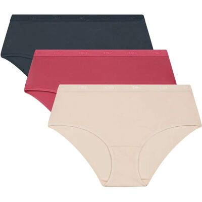 Set di 3 Culotte in Cotone Traspirante - Intimo Set di 3 Culotte in Cotone Traspirante - Intimo