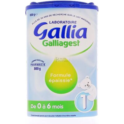 Gallia Galliagest Premium 1 - 800g - Publicité Gallia Galliagest Premium 1 - 800g - Publicité