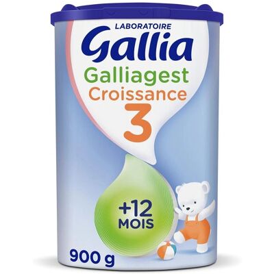 Gallia Gallia 12m+ Lait en Poudre pour Bébé - Publicité Gallia Gallia 12m+ Lait en Poudre pour Bébé - Publicité