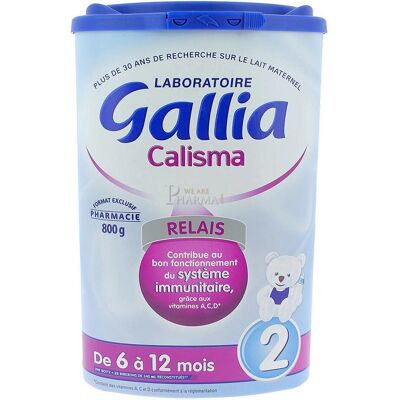 Gallia Calisma Relais 2 - Lait pour bébé - Publicité Gallia Calisma Relais 2 - Lait pour bébé - Publicité