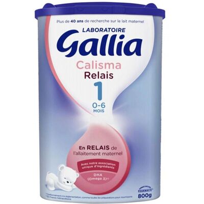 GALLIA Calisma Relais 1er Âge 0-6 Mois 800g Lait pour nourrisson - Publicité GALLIA Calisma Relais 1er Âge 0-6 Mois 800g Lait pour nourrisson - Publicité