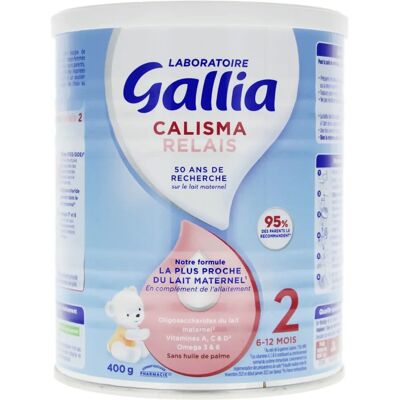 Gallia Calisma Relais 2 - Lait infantile - Publicité Gallia Calisma Relais 2 - Lait infantile - Publicité