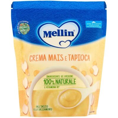 Crema di Mais e Tapioca Mellin Senza Glutine - 200g Crema di Mais e Tapioca Mellin Senza Glutine - 200g