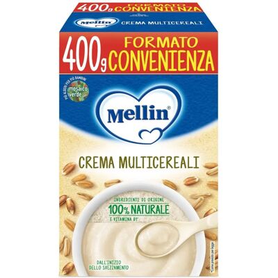 Crema Multicereali Mellin - Senza Glutine 400g Crema Multicereali Mellin - Senza Glutine 400g