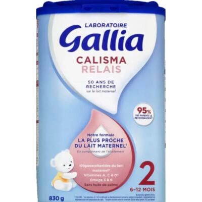Gallia Calisma Relais 2 - 830 g - Publicité Gallia Calisma Relais 2 - 830 g - Publicité