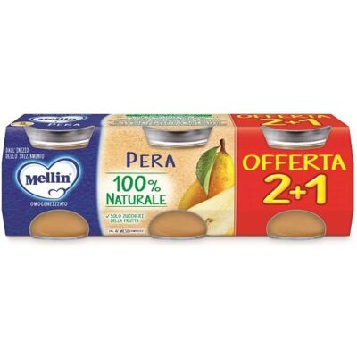 Danone Nutricia Pera 3x100g - Cibo per bambini Danone Nutricia Pera 3x100g - Cibo per bambini