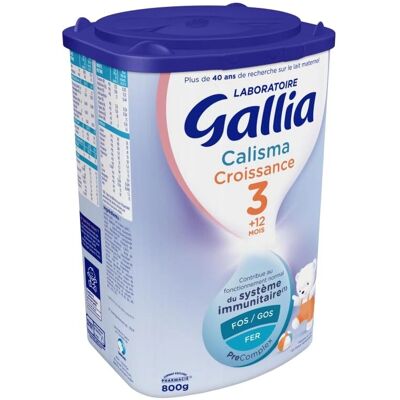 GALLIA Calisma Croissance Lait Infantile 12-36 Mois - Soutien à la Croissance - Publicité GALLIA Calisma Croissance Lait Infantile 12-36 Mois - Soutien à la Croissance - Publicité