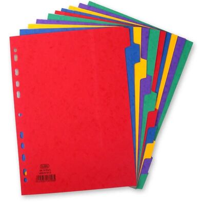 Elba 400007513 Divider - Multicolour 10 pcs Elba 400007513 Divider - Multicolour 10 pcs