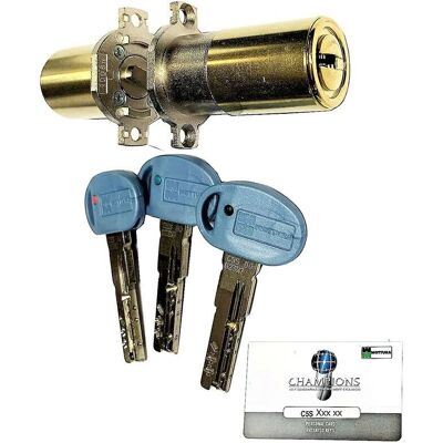 Mottura - Set Cilindri per Fichet 787 - 3 Chiavi Non Copiabili Mottura - Set Cilindri per Fichet 787 - 3 Chiavi Non Copiabili