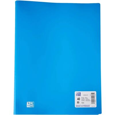 Oxford Dokumentenmappe Blau - 40 Fächer, Pack von 10 Oxford Dokumentenmappe Blau - 40 Fächer, Pack von 10