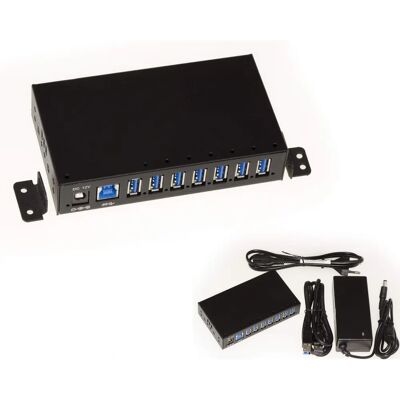Kalea-Informatique USB-Hub 7 Ports - Industriell - 3A Stromversorgung Kalea-Informatique USB-Hub 7 Ports - Industriell - 3A Stromversorgung