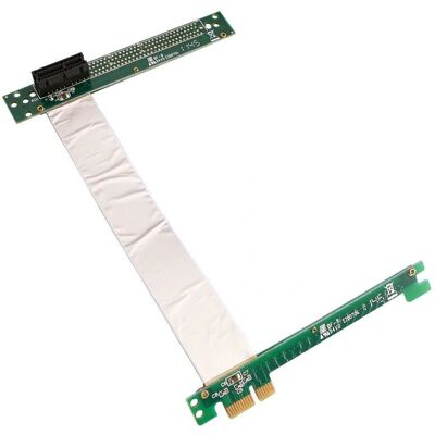 Rallonge PCIe Kalea-Informatique 1x - Souple - Nappes Blindees - PCIe - 150mm Rallonge PCIe Kalea-Informatique 1x - Souple - Nappes Blindees - PCIe - 150mm