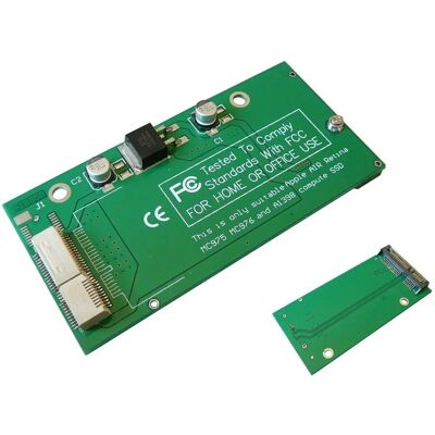 Adaptateur SATA pour MacBook A1398 Mc975 Mc976 - Adaptateur SSD MacBook Air Adaptateur SATA pour MacBook A1398 Mc975 Mc976 - Adaptateur SSD MacBook Air