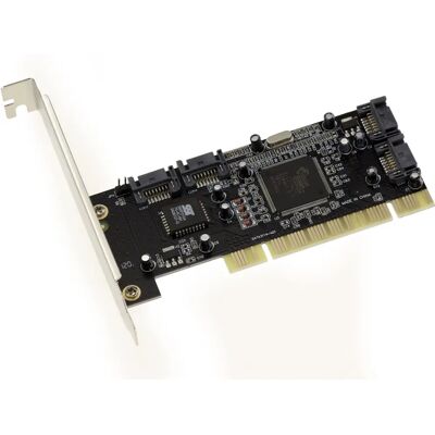 Carte Contrôleur PCI SATA Kalea-Informatique - 4 Ports - RAID 0, 1, 0+1 - Profilé Haut & Bas Carte Contrôleur PCI SATA Kalea-Informatique - 4 Ports - RAID 0, 1, 0+1 - Profilé Haut & Bas