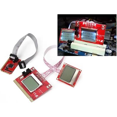 Kalea-Informatique moderkorttestare - 2 LCD-skärmar - PCI, Mini PCIe, LPC Kalea-Informatique moderkorttestare - 2 LCD-skärmar - PCI, Mini PCIe, LPC