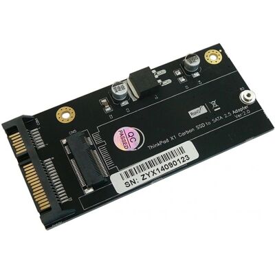 Kalea-Informatique Lenovo X1 Carbon SSD Adapter - SATA 20+6-polig Kalea-Informatique Lenovo X1 Carbon SSD Adapter - SATA 20+6-polig