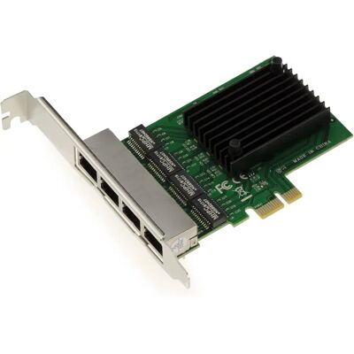 Carte Réseau PCIe Kalea-Informatique RTL8111 4 Ports Gigabit Ethernet Carte Réseau PCIe Kalea-Informatique RTL8111 4 Ports Gigabit Ethernet