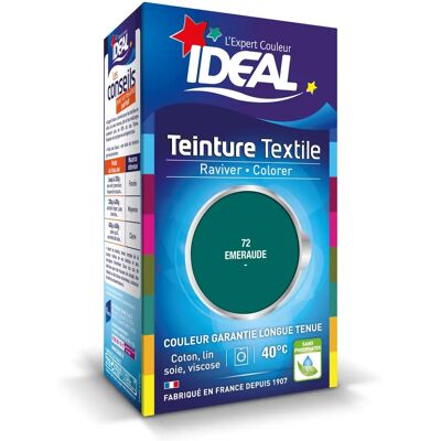 IDEAL RAPOSA 72 - Teinture pour textiles - Vert Émeraude - Publicité IDEAL RAPOSA 72 - Teinture pour textiles - Vert Émeraude - Publicité