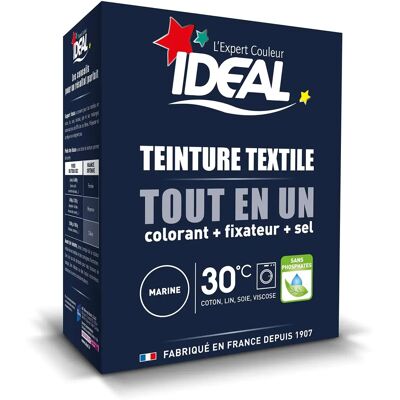 Teint.IDEAL Blau Marine Textilfarbe - Langanhaltende, 600-1800g Kapazität Teint.IDEAL Blau Marine Textilfarbe - Langanhaltende, 600-1800g Kapazität