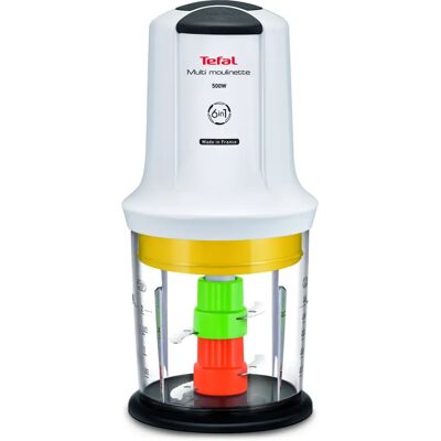 Tefal MQ723138 - Fekete, Átlátszó, Fehér - Élelmiszer aprítógép Tefal MQ723138 - Fekete, Átlátszó, Fehér - Élelmiszer aprítógép