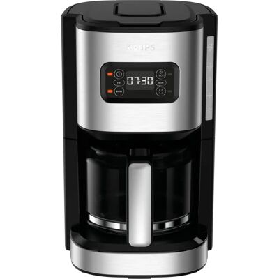 Krups KM480D10 - Schwarz, Edelstahl - Kaffeemaschine Krups KM480D10 - Schwarz, Edelstahl - Kaffeemaschine