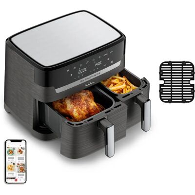 Moulinex EZ905B20 - Koolstof, Grijs - Warmeluchtfriteuse Moulinex EZ905B20 - Koolstof, Grijs - Warmeluchtfriteuse