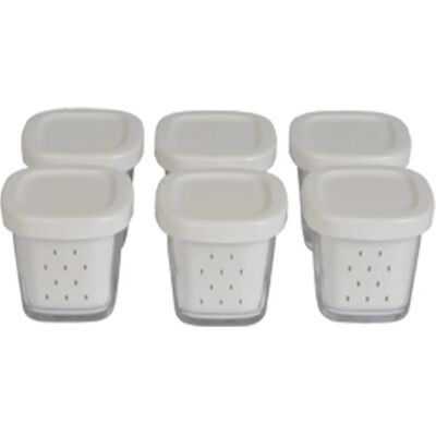 Set de 6 Vasitos de Yogur Seb - 140ml - Compatible con Multi Délices Set de 6 Vasitos de Yogur Seb - 140ml - Compatible con Multi Délices