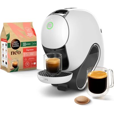 Krups KP830110 - Weiß - Kaffeekapselmaschine Krups KP830110 - Weiß - Kaffeekapselmaschine