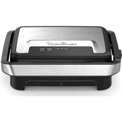 Moulinex GI270D - Nero e Acciaio Inox - Sandwich Maker Moulinex GI270D - Nero e Acciaio Inox - Sandwich Maker