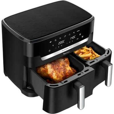 Moulinex - Dual Easy Fry EZ9428F0 - 11 L - Friteuse à air Moulinex - Dual Easy Fry EZ9428F0 - 11 L - Friteuse à air