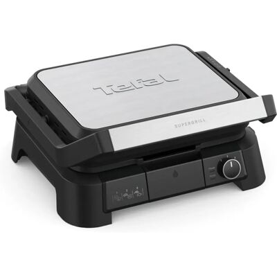 Tefal GC510DE0 - Schwarz, Edelstahl - Kontaktgrill Tefal GC510DE0 - Schwarz, Edelstahl - Kontaktgrill