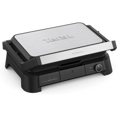 Tefal GC520DE0 - Fekete, Rozsdamentes acél - Kontaktgrill Tefal GC520DE0 - Fekete, Rozsdamentes acél - Kontaktgrill