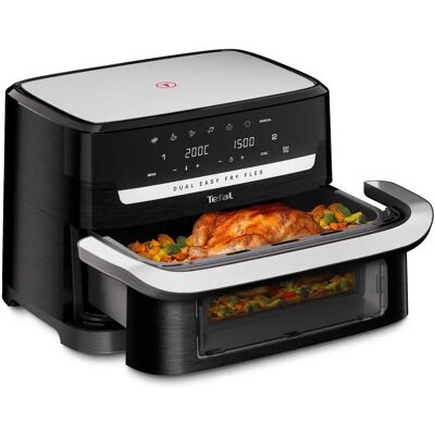 Tefal EY9228 - Dual Easy Fry Flex Heißluftfritteuse - 9L Tefal EY9228 - Dual Easy Fry Flex Heißluftfritteuse - 9L