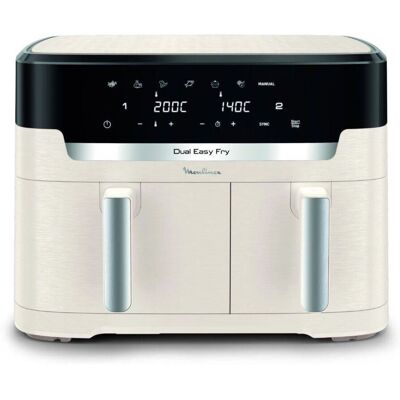 Moulinex Dual Easy Fry XXL EZ942AF0 - Friteuse électrique 10,5L - Publicité Moulinex Dual Easy Fry XXL EZ942AF0 - Friteuse électrique 10,5L - Publicité