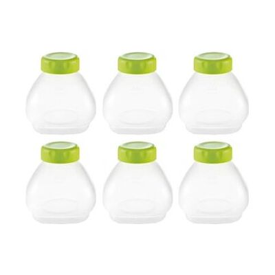 Set di bottiglie di yogurt Tefal XF1020 - Compatibile con yogurtiera Tefal Set di bottiglie di yogurt Tefal XF1020 - Compatibile con yogurtiera Tefal