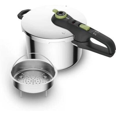 Tefal Edelstahl 6L Schnellkochtopf - Druckkochtopf Tefal Edelstahl 6L Schnellkochtopf - Druckkochtopf