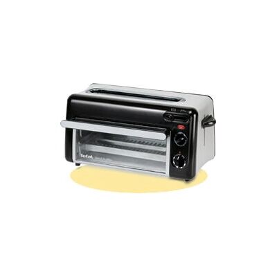 Tefal TL 6008 - Noir, Aluminium - Grille-pain et Mini-four - Publicité Tefal TL 6008 - Noir, Aluminium - Grille-pain et Mini-four - Publicité