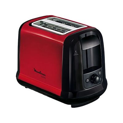 Moulinex LT260D11X - Svart, Röd - Toaster Moulinex LT260D11X - Svart, Röd - Toaster