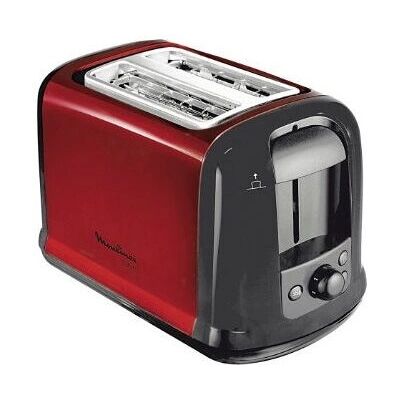 Moulinex LT261D - Schwarz, Rot - Toaster Moulinex LT261D - Schwarz, Rot - Toaster