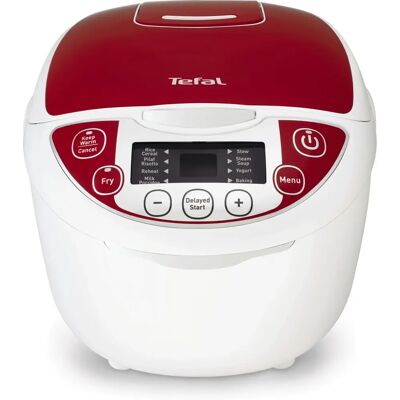 Tefal RK7051 - Rood, Wit - Multicooker Tefal RK7051 - Rood, Wit - Multicooker