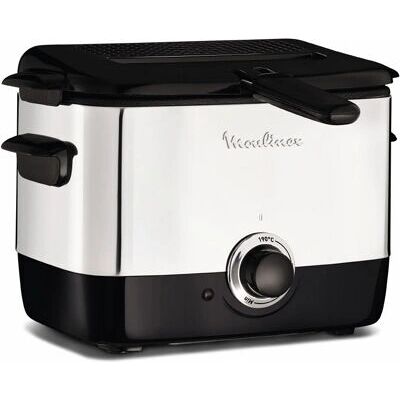 Moulinex AF220010 - Schwarz, Edelstahl - Fritteuse Moulinex AF220010 - Schwarz, Edelstahl - Fritteuse