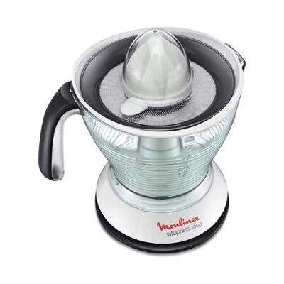 Moulinex PC302B10 - Gris, Blanco - Exprimidor eléctrico de cítricos Moulinex PC302B10 - Gris, Blanco - Exprimidor eléctrico de cítricos