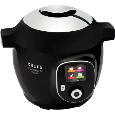 KRUPS CZ7158 Cook4Me+ Connect - Noir, Chrome - Ragoûtiseur - Publicité KRUPS CZ7158 Cook4Me+ Connect - Noir, Chrome - Ragoûtiseur - Publicité